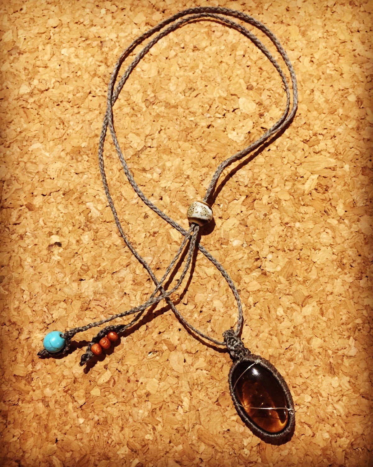 マクラメペンダント